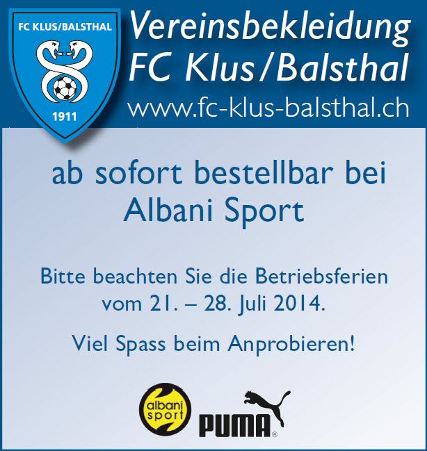 Vereinskleidung
